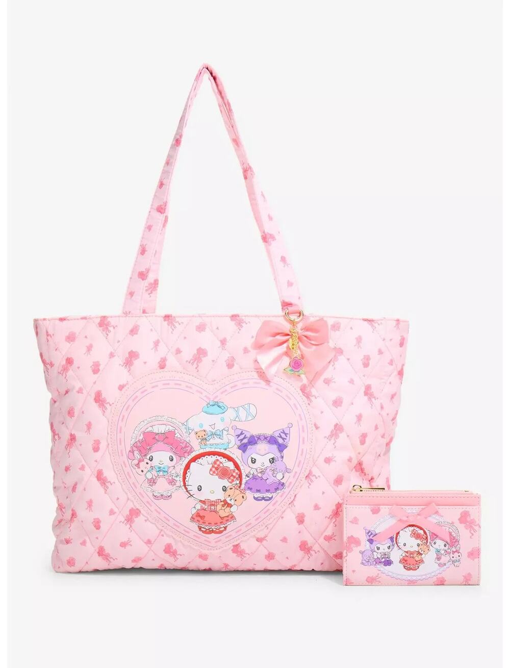 Her Universe Hello Kitty And Friends Lolita Cardholder & Tote Bag NEW